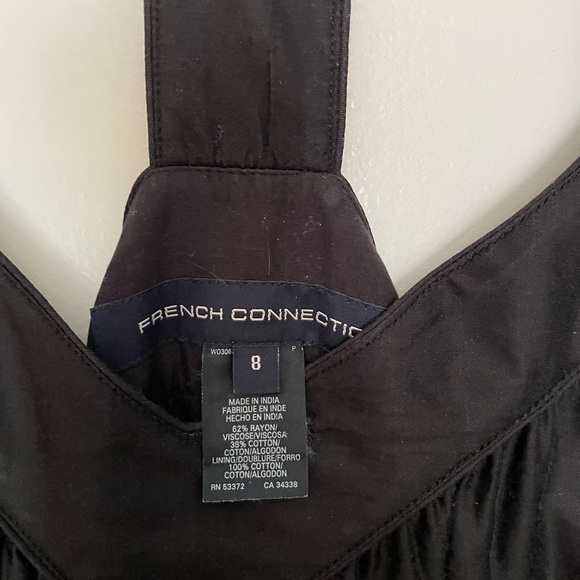 French Connection Dress, Size 8, Black - Picture 3 of 4